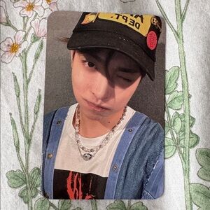 Hongjoong photocard from Atiny zone North America